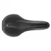 Сідло Selle Royal SCIENTIA M1 Moderate, 3D skingel, оббивка Black gummy/Black mokka, 289х141мм, 425г, рейли сталь + Curva suspension, unisex, чорне