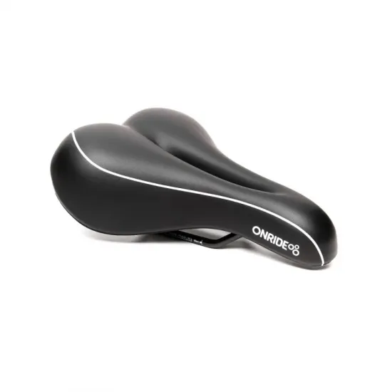 Седло ONRIDE Relax Gel стальные рамки черный 275x170мм Седло ONRIDE Relax Gel стальные рамки черный 275x170мм