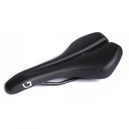 Сідло Green Cycle Active 145, сталеві рейли, чорне