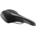 Сідло Selle Royal SCIENTIA R2 Relaxed, 3D skingel, оббивка Black gummy/Black mokka, 289х196мм, 485г, рейли сталь + Curva suspension, unisex, чорне