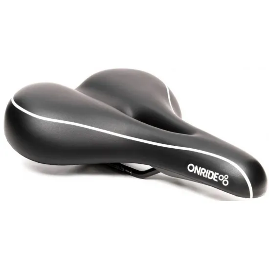 Сідло ONRIDE Ace Gel сталеві рамки чорний 262x198мм