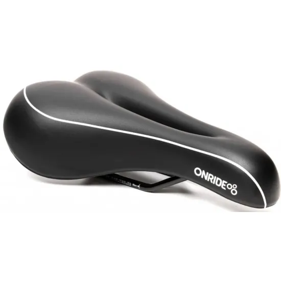 Сідло ONRIDE ForBut Gel сталеві рамки жіноче чорний 246x169мм