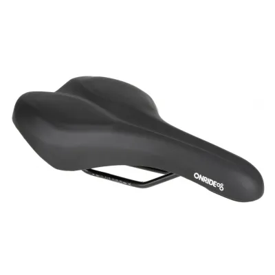 Сідло ONRIDE Назва_7, Memory Foam, рамки cталь, чорне, 273 x 170 мм