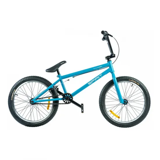Велосипед Spirit Thunder 20", рама Uni, блакитний/глянець, 2021