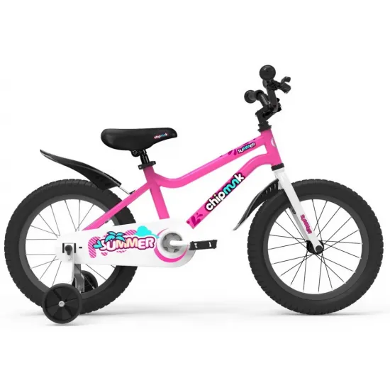 Велосипед дитячий RoyalBaby Chipmunk MK 18", OFFICIAL UA, рожевий