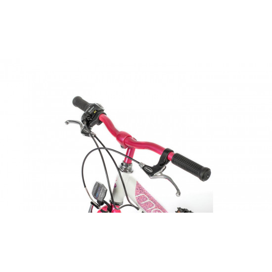 Велосипед AUTHOR (2023) Melody 20", рама 10", цвет-белый // розовый