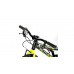 Велосипед AUTHOR (2023-24) Cosmic 20", рама 10", колір-матово чорний // неоново жовтий 2023019