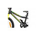 Велосипед AUTHOR (2023-24) Cosmic 20", рама 10", колір-матово чорний // неоново жовтий 2023019