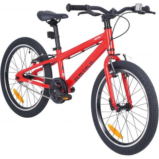 Велосипед 20" Pride MARVEL 2.1 2025 червоний