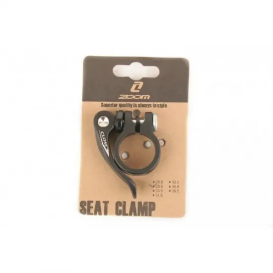 Хомут ZOOM AT-109 + SQR-162 діам-28,6мм, чорний