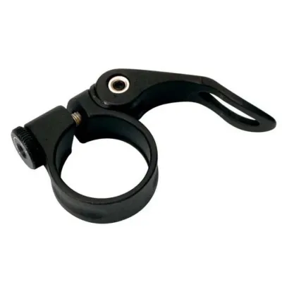 Підсідельний хомут MTB, 34,9 мм + ексцентрик Al чорний