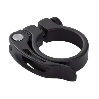 Підсідельний хомут з ексцентриком KLS QR PIN чорний 31.8 мм