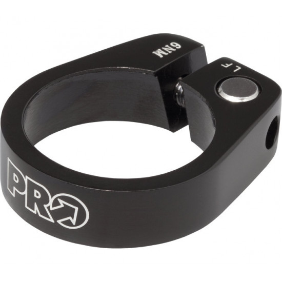 Зажим подседельного штиря PRO 31.8 mm, черный
