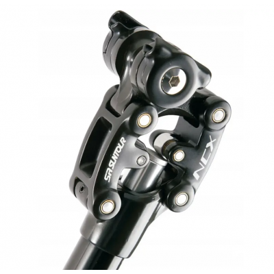 Підсідельний штир SUNTOUR з аморт. NCX 400мм, 31.6мм