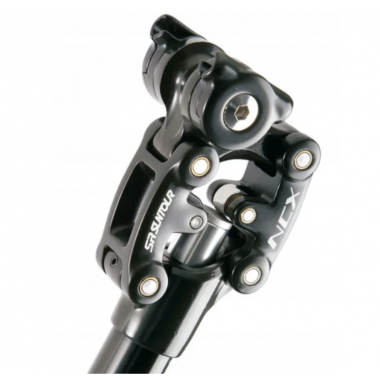 Підсідельний штир SUNTOUR з аморт. NCX 400мм, 31.6мм