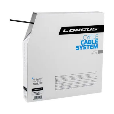 Рубашка Longus гальмівного троса, коробка 30 м, чорний Рубашка Longus гальмівного троса, коробка 30 м, чорний
