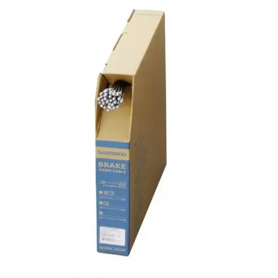 Трос гальмівний Shimano шосе 2050Х1.6мм, нержав. (100шт.)