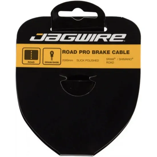 Трос для гальма JAGWIRE Road Pro 96PS2000 шліфована нержавіюча сталь 1.5х2000мм - Sram/Shimano