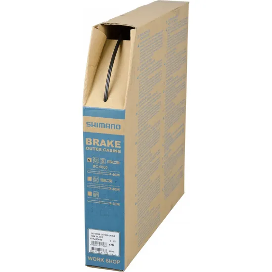 Рубашка гальмівного троса Shimano BC-9000, 40м, чорн