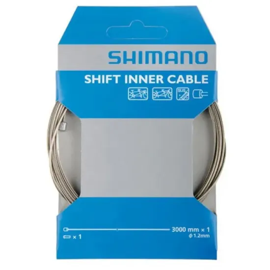 Трос перемикання Shimano 3000Х1.2мм для тандемів, нерж