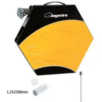 Трос для переключателя JAGWIRE Basics BWC1011 гальванизированный. 1.2х2300мм - Sram/Shimano (100шт) Трос для переключателя JAGWIRE Basics BWC1011 гальванизированный. 1.2х2300мм - Sram/Shimano (100шт)