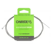 Тросик переключения ONRIDE, оцинкованный, полированный, 2,1 м, индивидуальная упаковка блистер