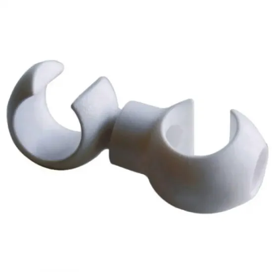 Гачок для скріплення оболонки JAGWIRE CHA093 поворотний White (4 шт)