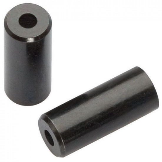 Ковпачок на сорочку JAGWIRE Open BOT115-4H - перемик. 4мм - Black brass (50шт)