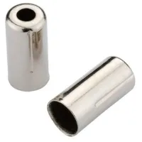 Ковпачок на оболонку JAGWIRE Open BOT115-2D - гальм. 5мм - Chrome алюм. (200шт)