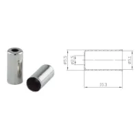 Кінцевик Alligator для гальмівної рубашки латунний штампований уп.25 шт