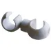 Гачок для скріплення оболонки JAGWIRE CHA093 поворотний White (4 шт)