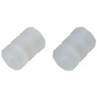 Спейсери на троси, для захисту рами, гумові JAGWIRE BOT170-C гальм/пермик. Clear (пакунок 600шт, 200 комплектів по 3шт)