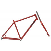 Рама 28 "Pride ROCX Tour рама - XL 2021 Orange + вилка