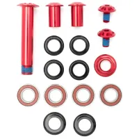 Набір болтів на задн. амортизатор Cannondale Scalpel 80, красн KP168/RED