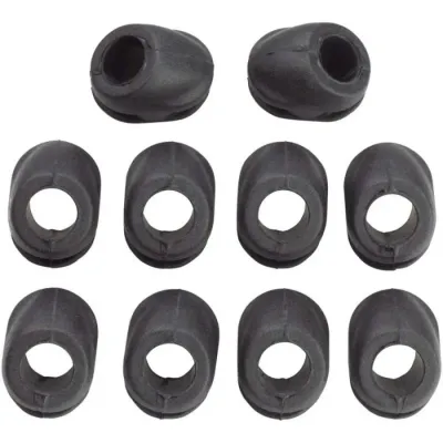 Заглушка та направляючі в раму JAGWIRE CHA160, 5mm Brake Housing (2mm Frame), чорні (10шт)