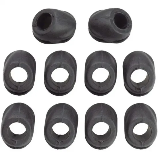 Заглушка та направляючі в раму JAGWIRE CHA160, 5mm Brake Housing (2mm Frame), чорні (10шт)