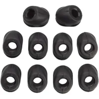 Заглушка та направляючі в раму JAGWIRE CHA159, 4mm Derailleur Housing (8mm Frame), чорні (10шт)