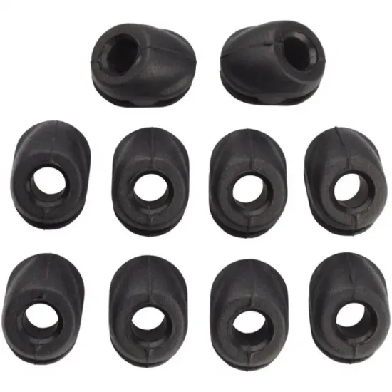 Заглушка та направляючі в раму JAGWIRE CHA159, 4mm Derailleur Housing (8mm Frame), чорні (10шт)