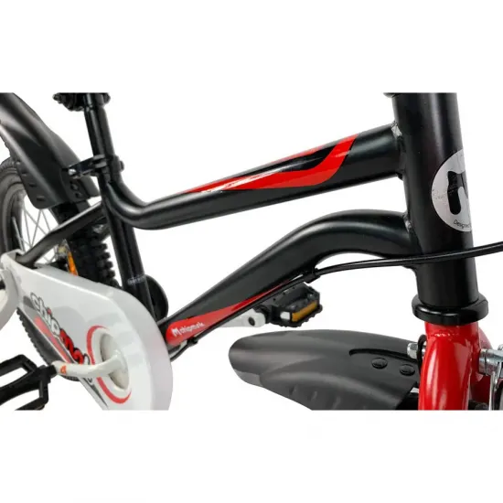 Велосипед детский RoyalBaby Chipmunk MK 16", OFFICIAL UA, черный