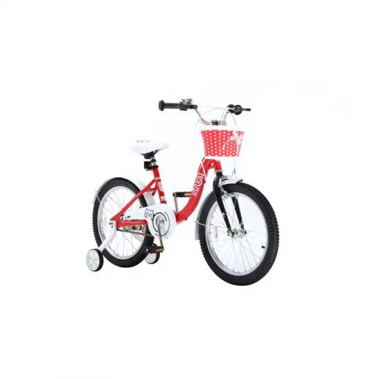 Велосипед дитячий RoyalBaby Chipmunk MM Girls 16", OFFICIAL UA, червоний