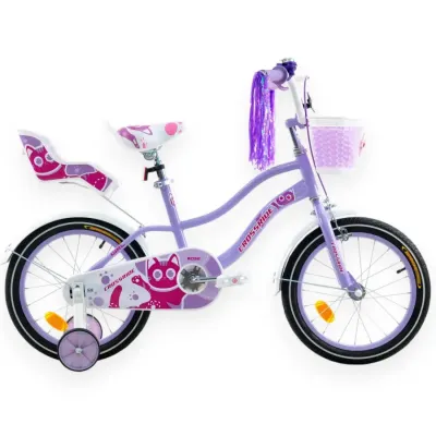 Велосипед дитячий CROSSRIDE 16 BMX ST "ROSE" фіолетовий 0500PUR