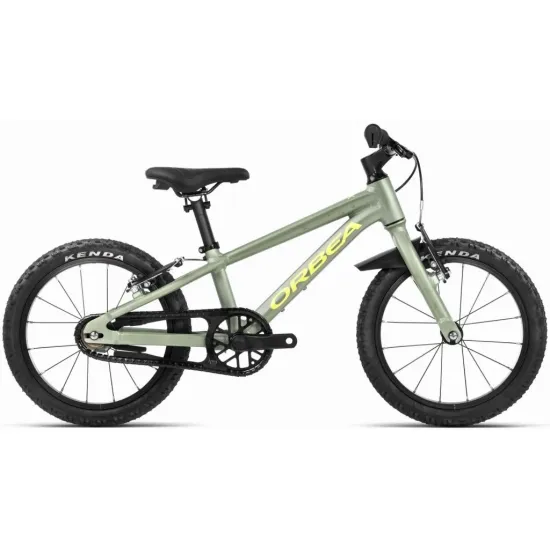 Велосипед ORBEA MX 16 16 Metallic Green Artichoke (Matt) - Yellow (Matt)