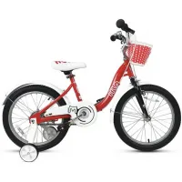 Велосипед детский RoyalBaby Chipmunk MM Girls 16", OFFICIAL UA, красный