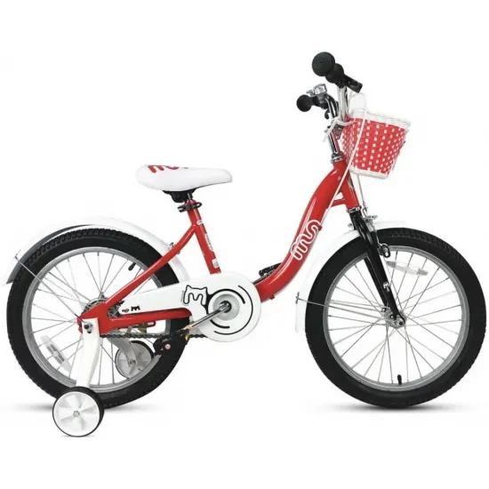 Велосипед дитячий RoyalBaby Chipmunk MM Girls 16", OFFICIAL UA, червоний