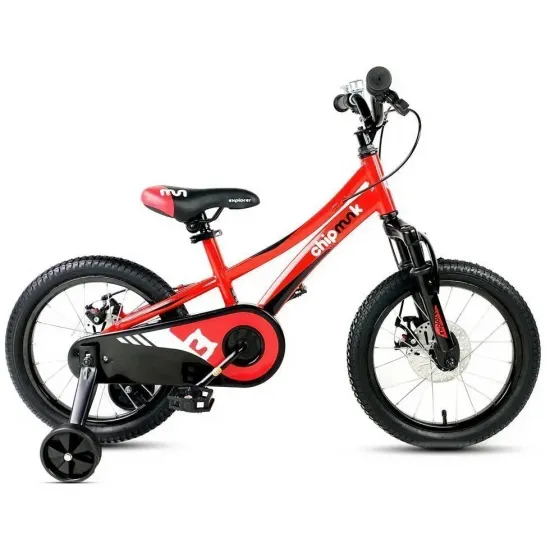 Велосипед детский RoyalBaby Chipmunk EXPLORER 16", ОФИЦИАЛЬНЫЙ UA, красный