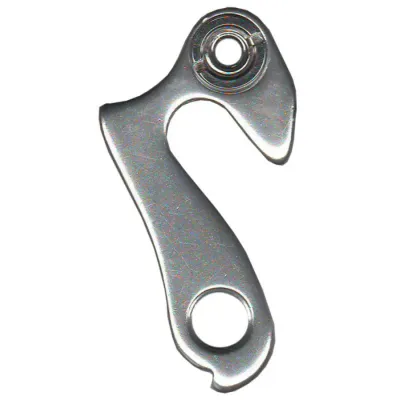 Держатель заднего переключателя X17 №20 алюминиевый серебристый