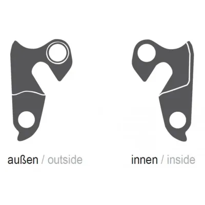 Гак на раму Ghost GRH-10, чорний