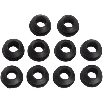 Заглушка та направляючі в раму JAGWIRE CHA164, 4mm Derailleur Housing (8mm Frame), чорні (10шт)