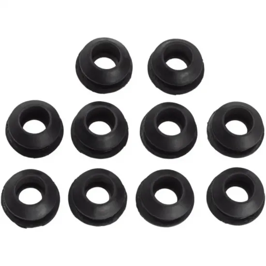 Заглушка та направляючі в раму JAGWIRE CHA164, 4mm Derailleur Housing (8mm Frame), чорні (10шт)