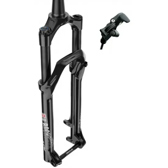 Вилка Judy Silver TK - Манетка, 27.5", вісь Boost 15x110, Maxle 100mm, Чорний, TurnKey Шток конус Solo Air